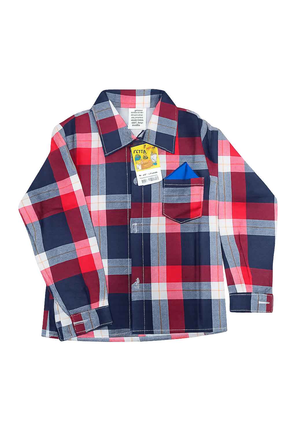 CAMISA JUNINA XADREZ BEBE REF 420